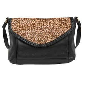 AIMEE KESTENBERG Sonoma Leather Crossbody Bag Leopard